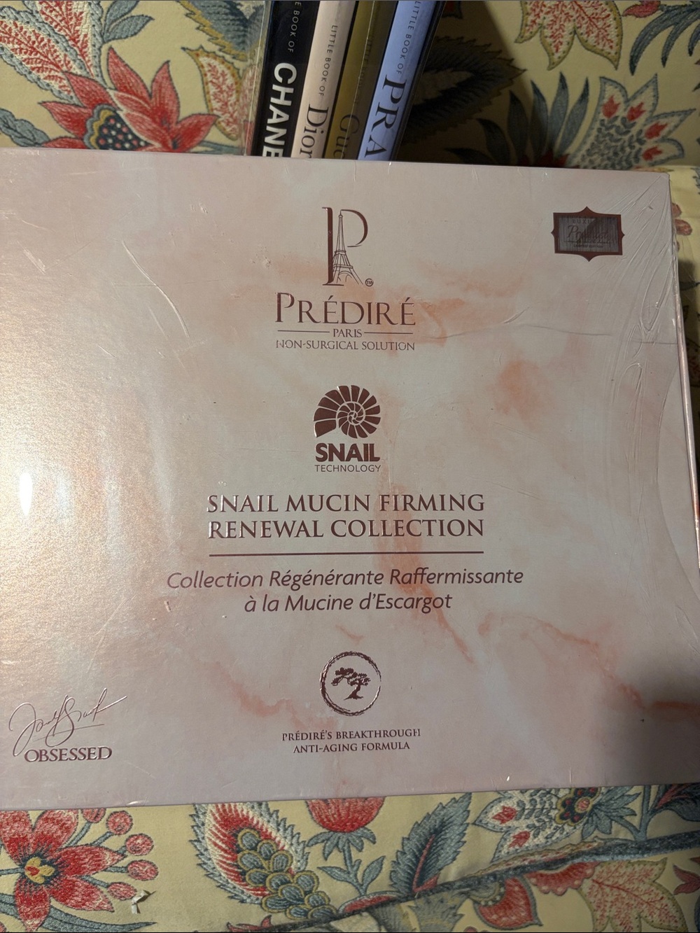 Prédiré Snail Mucin Firming Renewal Collection - Pink Marble box NWT Sealed